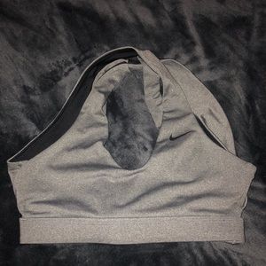 Grey Nike Sports Bra